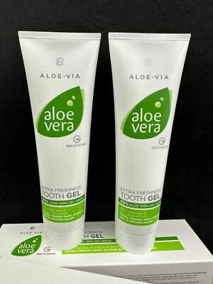 LR Oral Care - 2 x ALOE VERA Extra Frische Zahngel - NEU / OVP - UVP: 15,96 Euro
