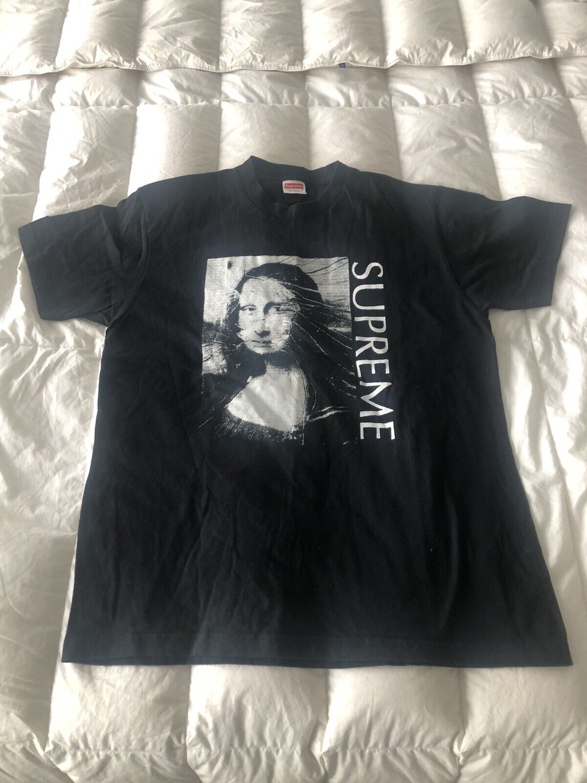 Supreme Mona Lisa Black T-shirt Size M