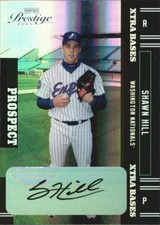 2005 Playoff Prestige Signature Xtra Bases Black #162 Shawn Hill Auto /10