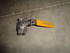 FNW 3/4" Threaded Stainless Steel SS Ball Valve