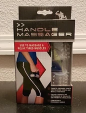 Handle Massager By Silver-Use To Massage & Relax Tired Muscles-RARE