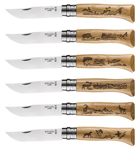 Original Opinel Animalia Oak Handle Wood Knife No 8 Inox Brand New Ebay Original Opinel Animalia Oak Handle Wood Knife No 8 Inox Brand New Ebay