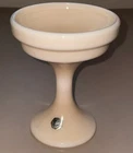 Vintage Westmoreland Peach Milk Glass Pedestal Stand Votive Candle Holder