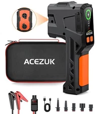 Jump Starter with Air Compressor, 4000A Portable Jump Starter Battery Pack wi...