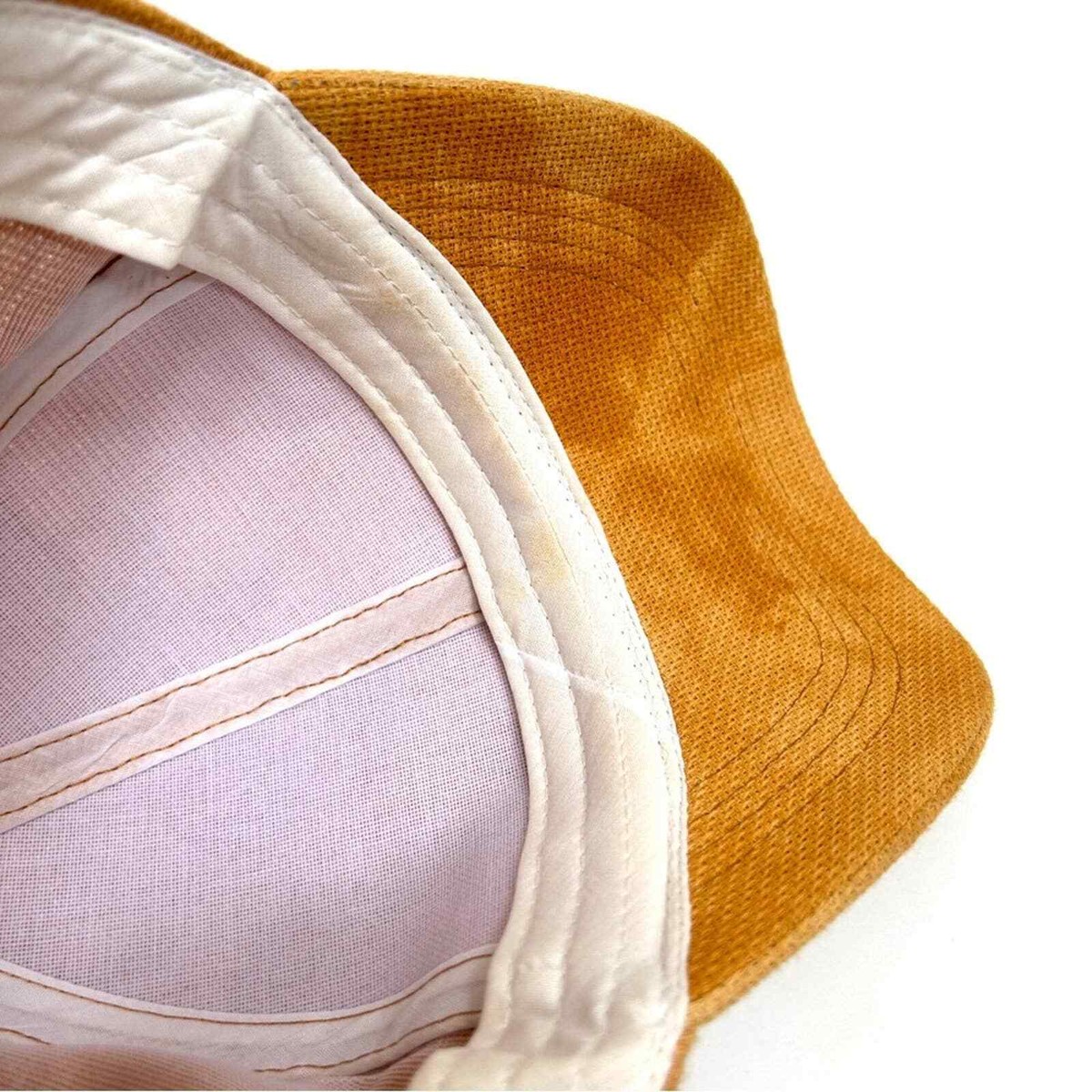 Anthropologie Yellow Tie-Dye Baseball Cap Dad Hat | eBay display picture 1
