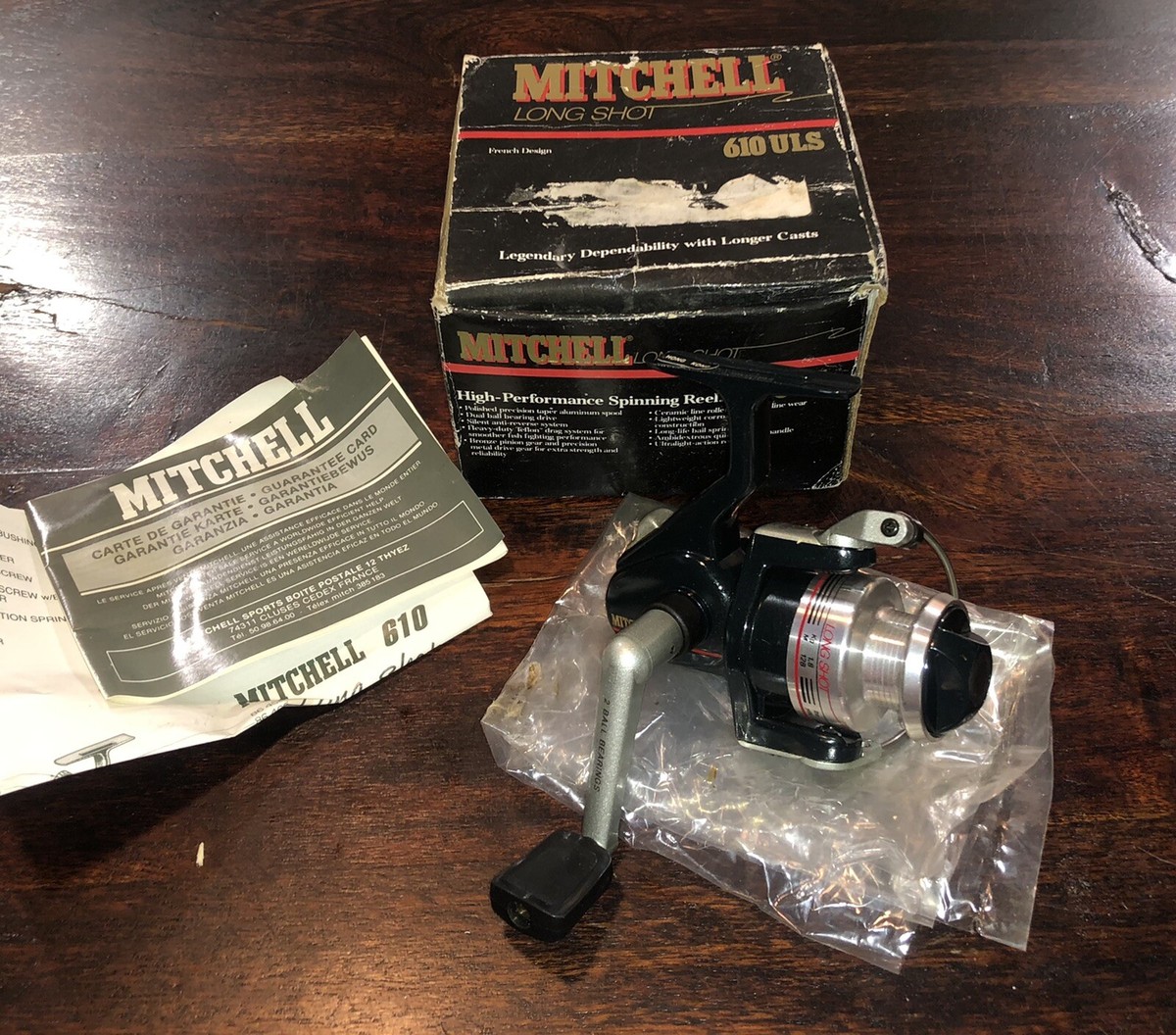 NOS Vintage Mitchell Long Shot 610 ULS | eBay NOS Vintage Mitchell Long Shot 610 ULS | eBay