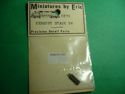 Miniatures by Eric HO #E4 Exhaust Stack, GP35, Brass