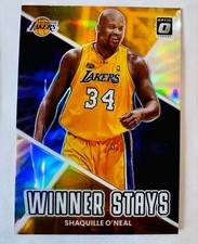 Shaquille O'Neal 2022-23 Panini Optic Winner Stays Insert Siilver Holo Prizm