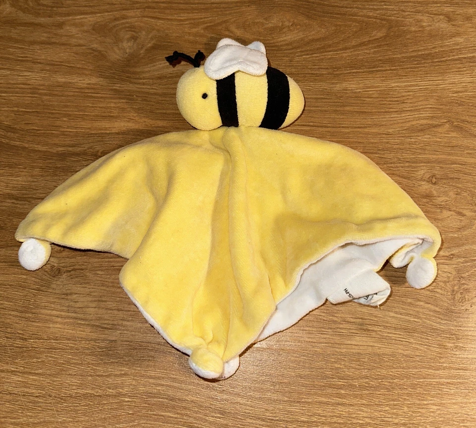 BURTS BEES Acurrucado Abejorro Lovey Manta de Seguridad Amarillo Algodón Orgánico Bebé Foto 2 de 4