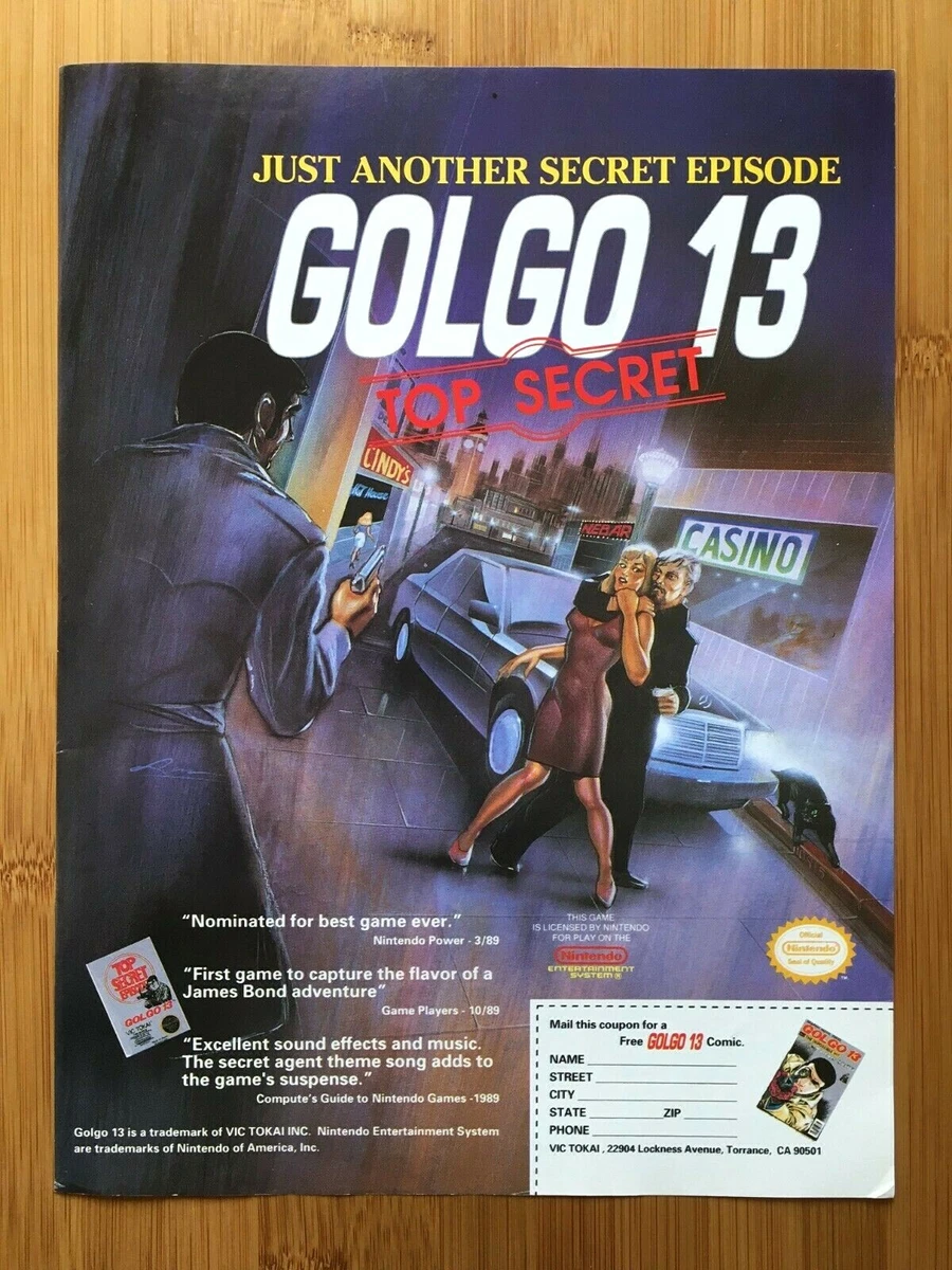 Golgo 13 sale nes