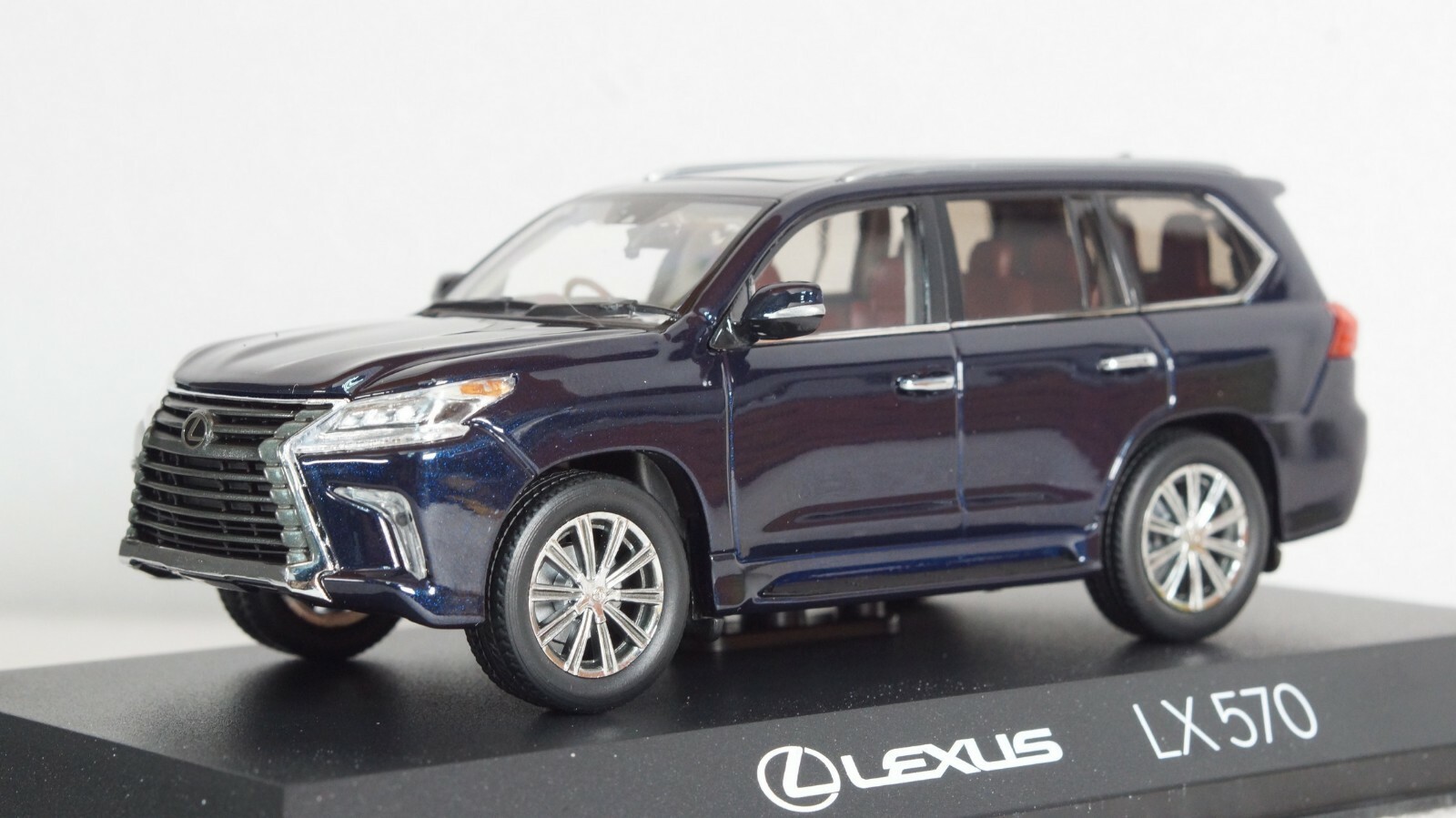 京商 レクサス LX570 1/43 ミニカー ディープブルーマイカ LEXUS