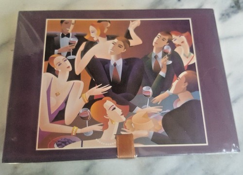 Carte astratte Michel Design Works 'Raccolte' nuove con scatola 20 carte vuote 20 buste - Foto 2 di 5
