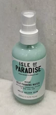Isle Of Paradise Medium Self-Tanning Water Hello Golden Glow 6.76 oz