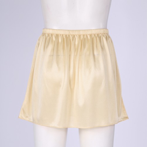 Women's Half Slip Underskirt Petticoat Lingerie Satin Skirt For Under Dresses - Picture 144 of 166