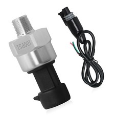 1 Set 100Psi 1/8" NPT Pressure Transducer Sender Sensor for Oil Air Fuel Gas