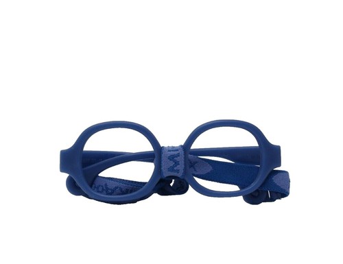 Miraflex Baby One 2 Blue Authentic Eyeglasses 44-16-125 Miraflex Baby One 2 44/16 Eyeglass Frames ( no straps  main image 3
