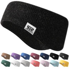 New Warm Knit Headband Winter Ear Warmer Hair Band Solid Head Wrap for Outdoor