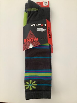  Wigwam Snow Angel Merinowolle leichte Socken Größe Unisex 5-8 (B21)