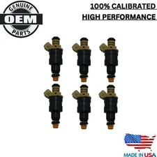 6X Bosch Fuel Injectors Fits 1992 Jaguar XJS 4.0L I6 #0280150129