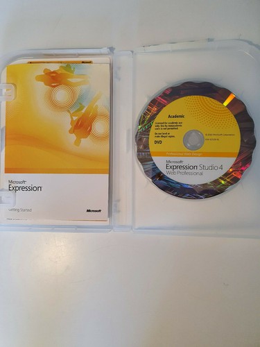 Microsoft Expression Studio 4 Web Professional (Academic Use) Retail / EN - Afbeelding 3 van 3