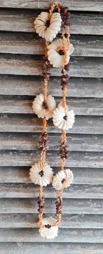 Ancien Collier Coquillage De Tahiti Années 50 - Occasion, Bijou Vintage