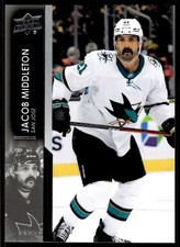 2021-22 Upper Deck Jacob Middleton San Jose Sharks #625