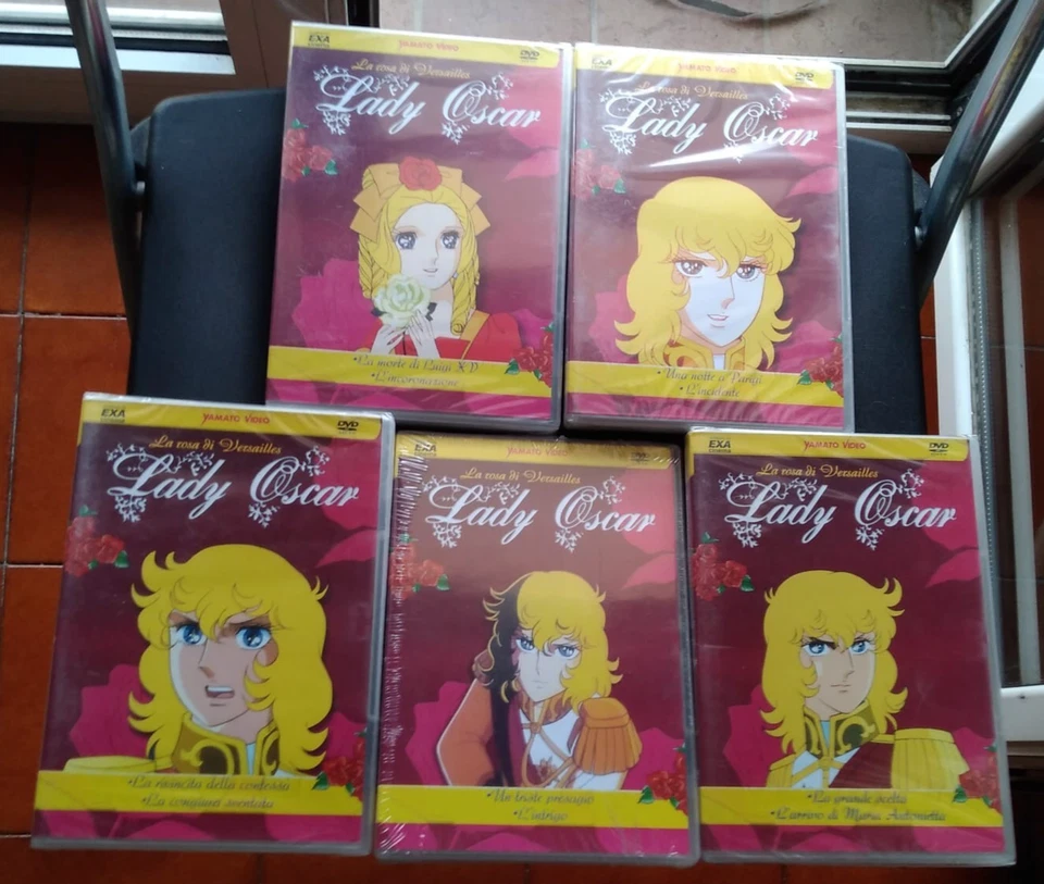 LADY OSCAR LA ROSA DI VERSAILLES - YAMATO VIDEO - LOTTO 10 DVD - Immagine 3 di 4
