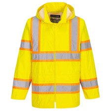 Hi-Vis Contrast Tape Rain Traffic Jacket