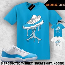 Shirt To Match AJ 11 Low University Blue 2026 Sneaker Matching Drip Dripping 11s
