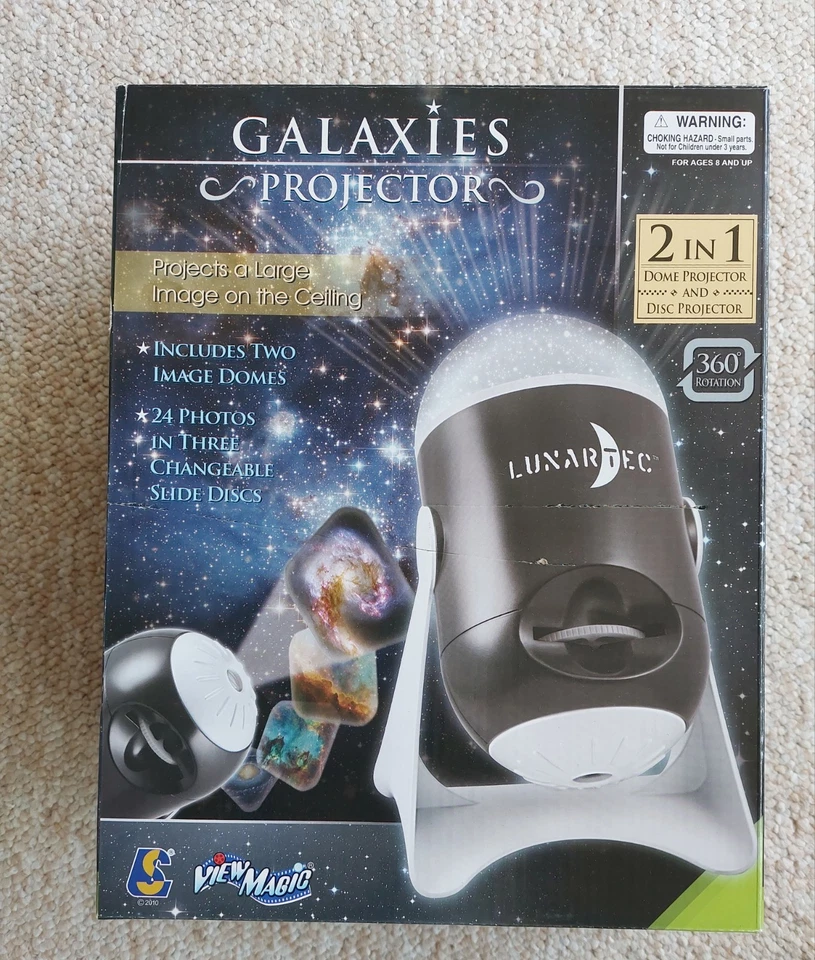 Lunartec 2in1-Sternenhimmel- und Bilder-Projektor "Weltallzauber", gebraucht - Bild 2 von 4