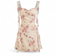 Floral Lace Mesh Dress Medium NWT Fairy, Whimsy, Boho, Cottage