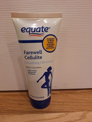 Vintage Equate Farewell Cellulite Smoothing Gel Cream L-Carnitine Reduce appear.
