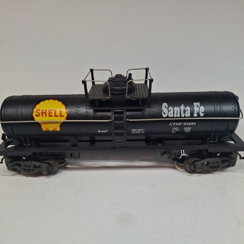 K-LINE #63281 O/027 SANTA FE SHELL Cúpula Única Tanque Coche Carretera  | Condition: Used