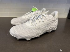 Under Armour Men's Baseball Cleats White Size 9 Medium D, M 