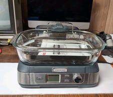 Cuisinart STM-1000 CookFresh Digital Glass Steamer White Stainless Steel