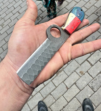 Custom Hand Made Forged High Carbon Steel Blade Bull Cutter Knife UU 44 2435