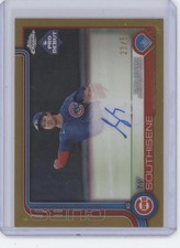 2025 Topps Chrome Pro Debut Ty Southisene #PDC-165 Gold Refractor /50 Auto