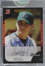 2006 Bowman Originals 128/153 Scott Kazmir (2005 Bowman) #24 Buyback Auto 0b2