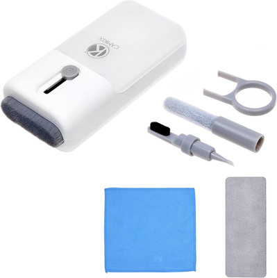 Camkix 6-in-1 Kit zur Reinigung von Elektronik - Schlüsselabzieher, Schwamm