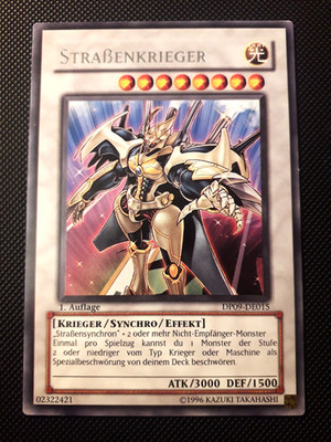 Yu-Gi-Oh! Straßenkrieger, DP09-DE015, Rare, 1. Auflage, Deutsch, Excellent