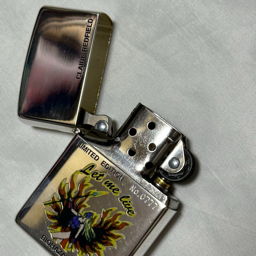 新品✨biohazard let me live zippo New ✨ biohazard let me live zippo