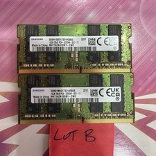 Samsung 16GB Lot B Of 2 Modules 32gb Total 2Rx8 PC4-3200AA Laptop Memory