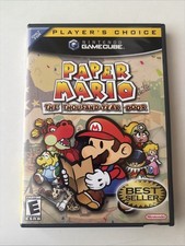 Paper Mario The Thousand-Year Door Nintendo GameCube Complete CIB w/ Manual