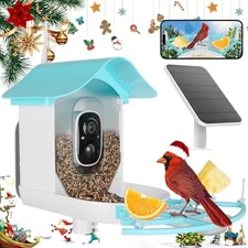 Bird Feeder with Camera, AI Identify Birds Species, Smart Bird Feeder with 