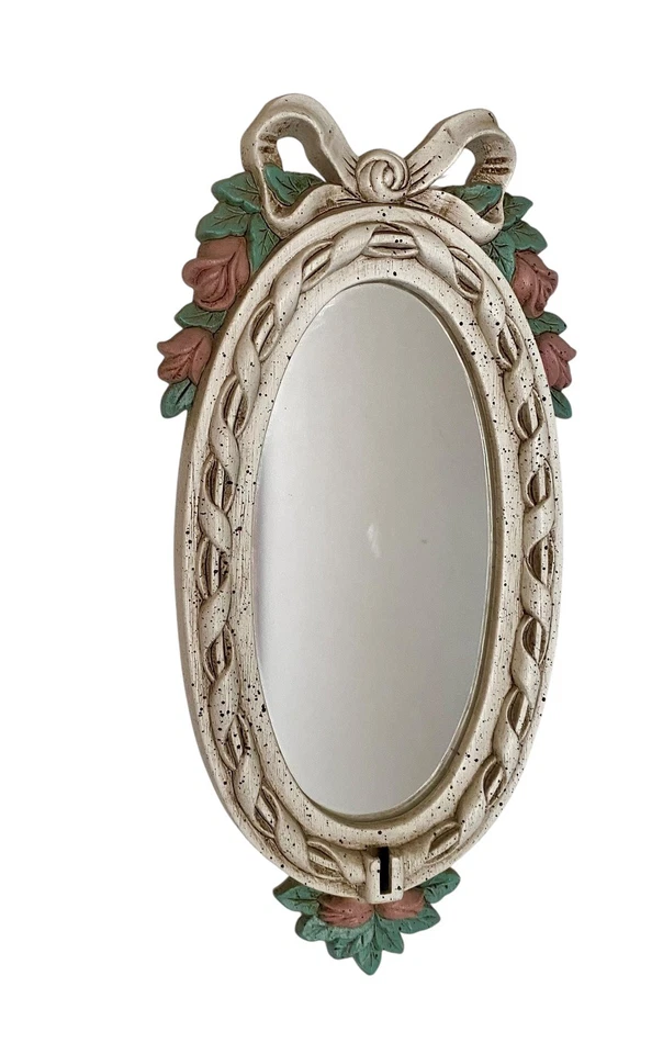 Juego de 3 espejos victorianos rosas interiores para el hogar cabaña inglesa Burwood #3119 Foto 2 de 4