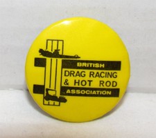 British Drag Racing & Hit Rod Association Pin