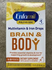 Enfamil Poly-Vi-Sol Liquid Multivitamin Supplement for Infants and Toddlers, 50