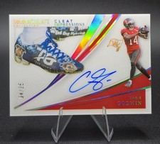 2021 Panini Immaculate Collection - Cleat Impressions Autographs Chris Godwin...