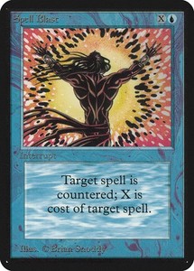 Spell Blast Limited Edition Alpha HP MTG