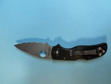 Spyderco Native 5 Folding Knife Serrated Edge (BY10P2)